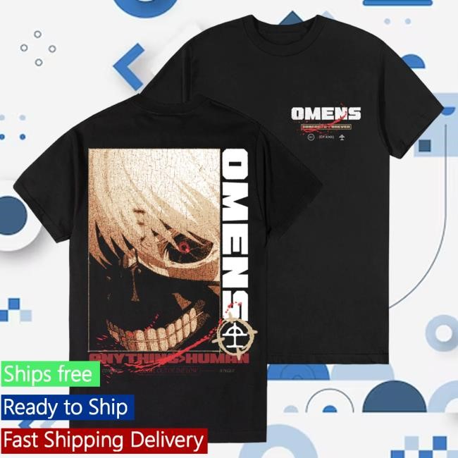 Official Bad Omens Merch Bad Omens Anything>Human Attractive Shirt BadOmens