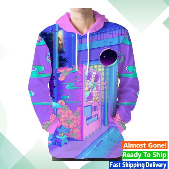 Official Vapor95 Clothing Store Gashapon Pullover Hoodie 3D All Over Print