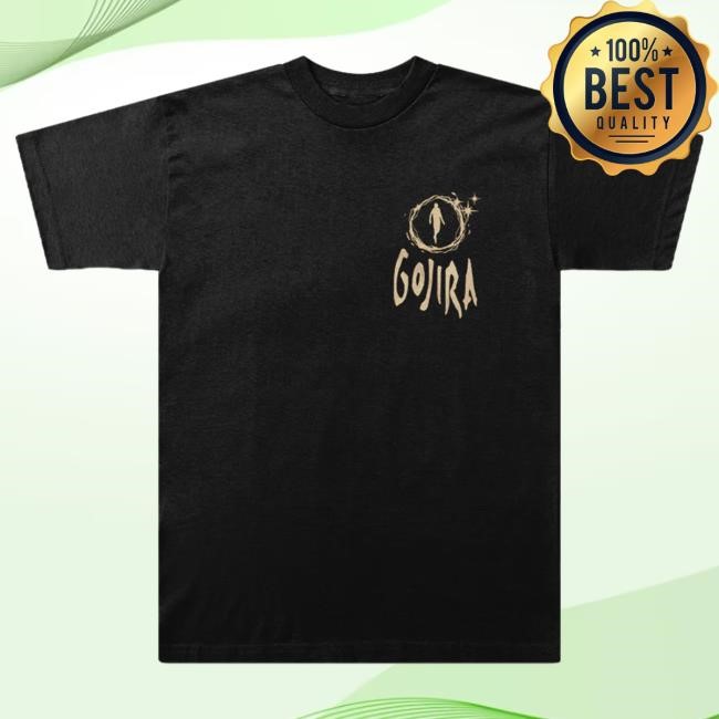 Official Gojira Merch FMTS Golden Hoodie Official Gojira Merch FMTS Golden Popover Hoodie