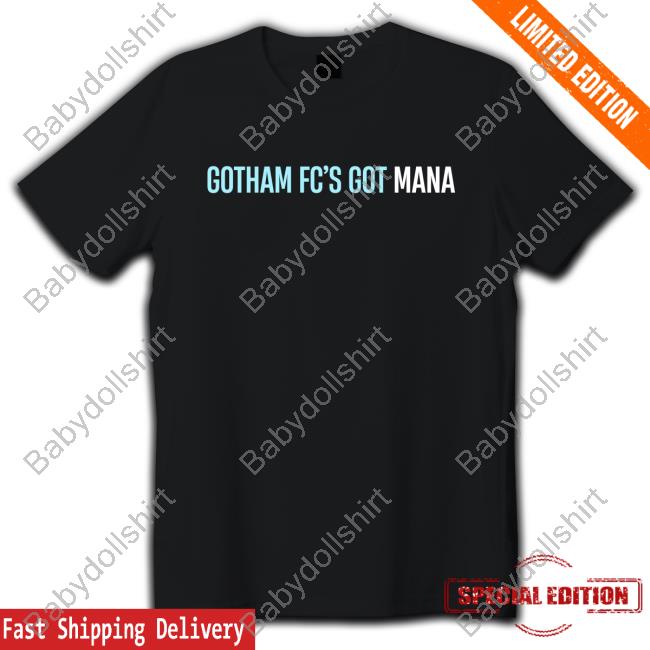Gotham Fc Merch Gotham Fc's Got Mana Maui Wildfire Relief Tee