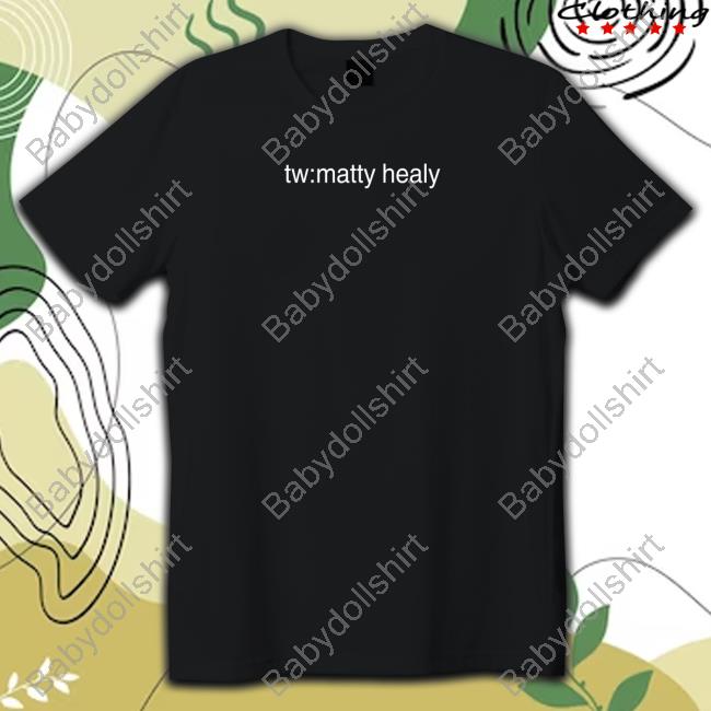 Official Uproxx Tw Trigger Warning Matty Healy Tee
