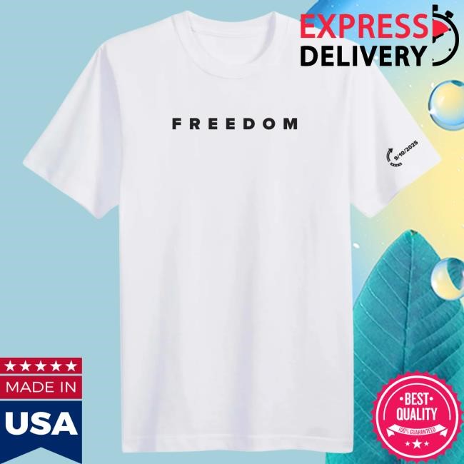 Official Charlie Kirk Merch Freedom New Shirt