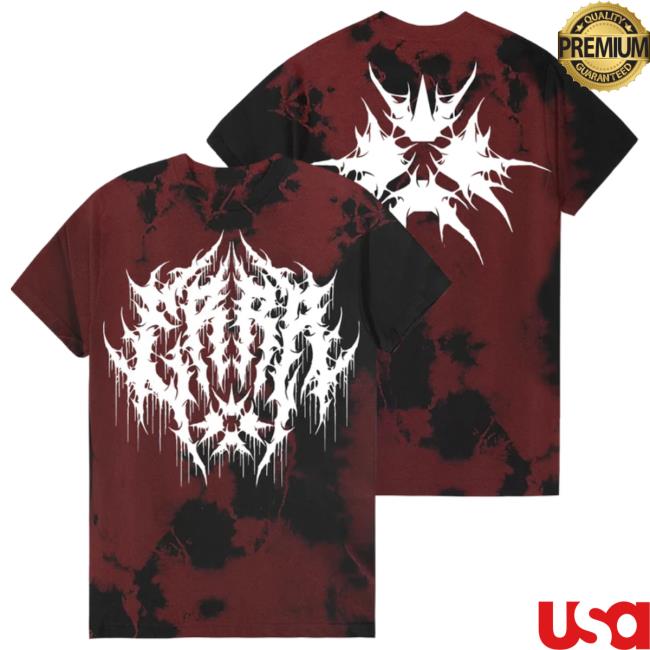 Erra Store Shop Merch Metal Red Dye Tees