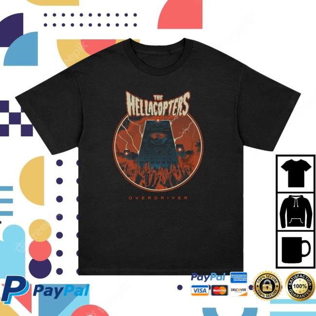 The Hellacopters - Overdriver Tee The Hellacopters Merch