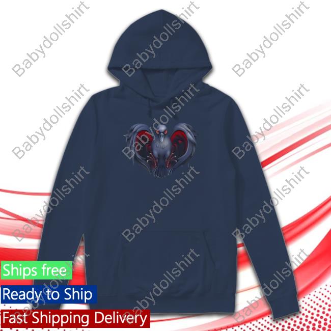 Official Dead By Daylight Merch Crow Heart Hoodie