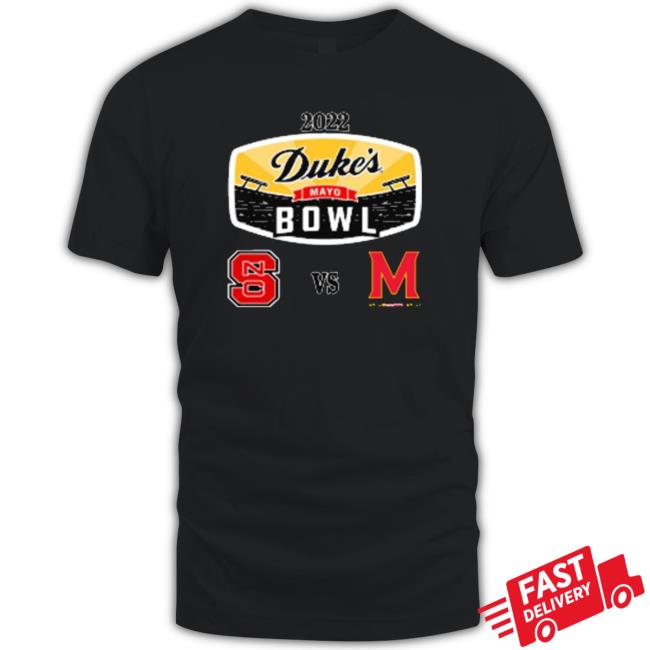 Nc state vs maryland 2022 duke’s mayo bowl matchup Shirt
