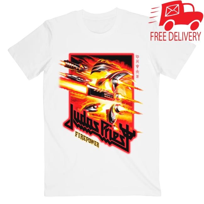 Official Judas Priest Firepower Figures Top Shirt