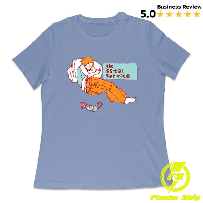 Official The Postal Service Merch Girl Sleeping Womens Shirt New Thepostalservice Store Shop