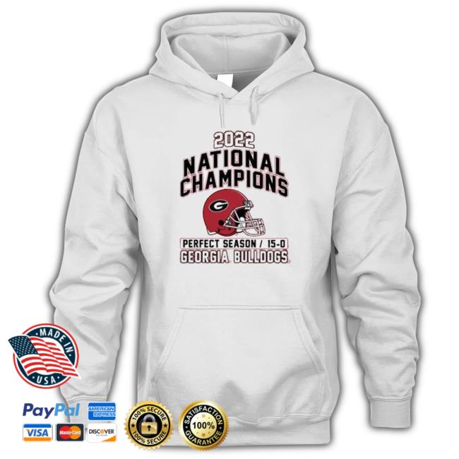 2022 National Champions Perfect Season Georgia Bulldogs Sweatshirt