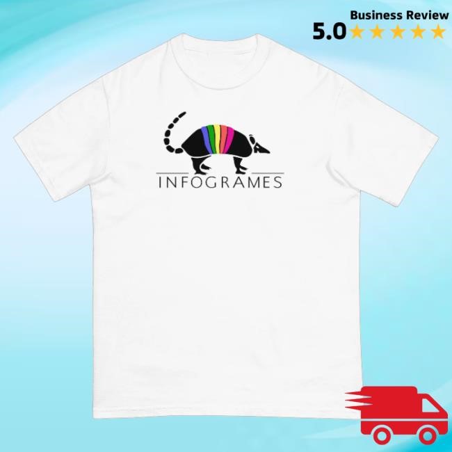 Official Infogrames Throwback Armadillo Top Shirt
