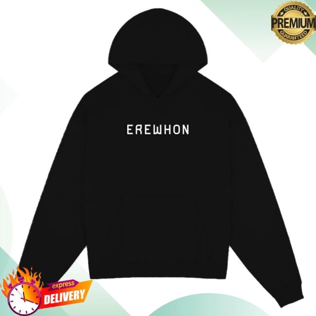 Official Erewhon Erewhon Hood Black Erewhon Market