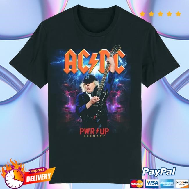 Official Ac Dc Merch Store AC/DC Germany 2024 New Event T-Shirts Ac Dc Shop Acdc Clothing