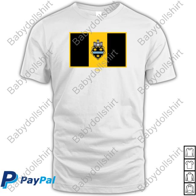 Official Pittsburgh City Flag Shirt