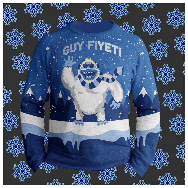 Official Guy Fieri Merchandise Guy Fi-Yeti Long Sleeve T Shirt