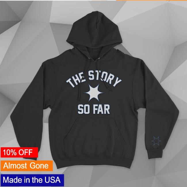 Felt Applique Poof Hoodie - The Story So Far Merch Shop