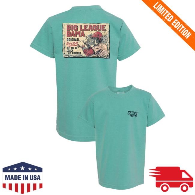 Official Jnj Apparel Store Big League Bama Tshirt