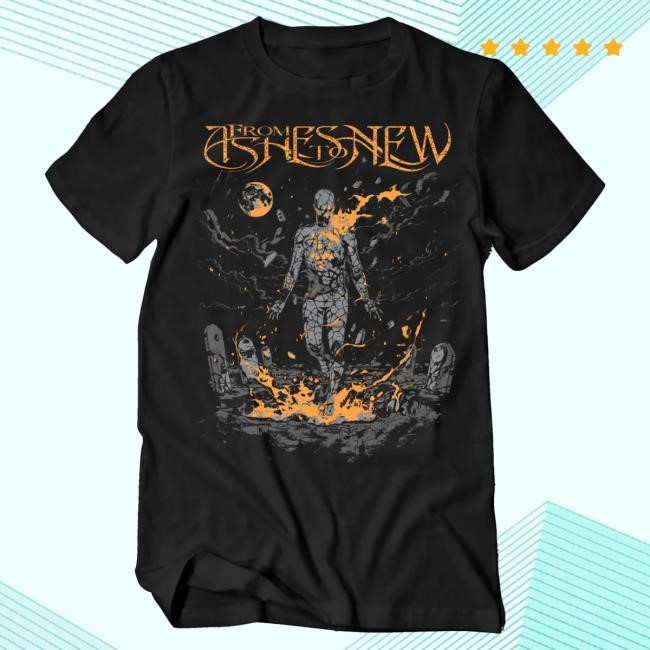 Official From Ashes To New Apparel One Foot In The Grave Attractive Shirt