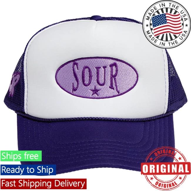 Official Olivia Rodrigo Merch SOUR trucker Hat
