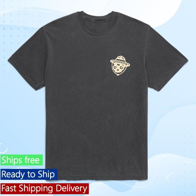National Park After Dark Shop Merch Skeleton Essential T Shirt Vintage Black
