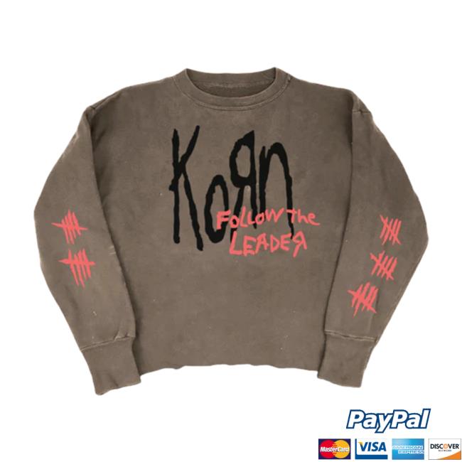 Official Korn Web Store Ftl 25 Vintage Washed Pullover Sweatshirt