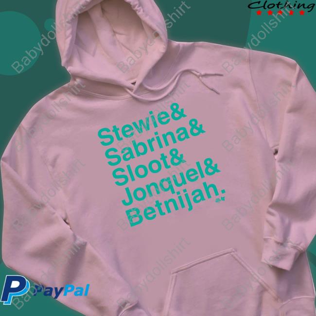 Breakingt New York Stewie & Sabrina & Sloot & Jonquel & Betnijah Tee