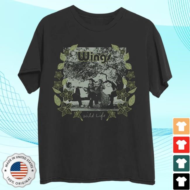Official Paul McCartney Store Wild Life Album Hot Shirt PaulMcCartney