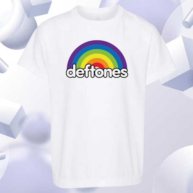 Youth Rainbow Logo New Tee Deftones
