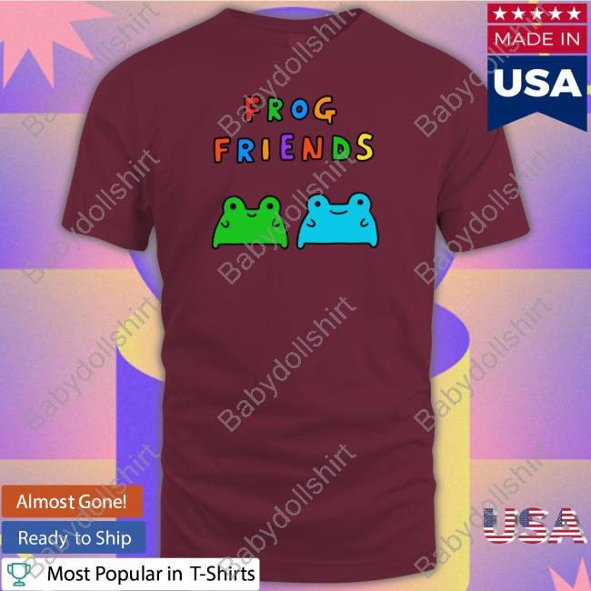 Grebcomics Merch Frogcomic Frog Friends T Shirt