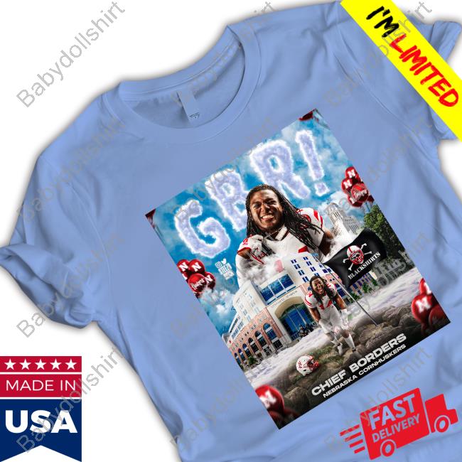 Chief Borders Nebraska Cornhuskers Hoodie The Chief Borders Merch