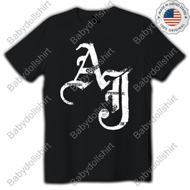 All Elite Wrestling AJ Styles I am Phenomenal One Shirt