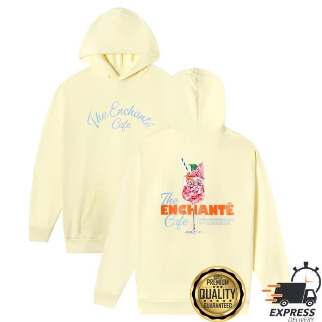 Official Daniel Ricciardo Merch Store The Enchanté Cafe Spritz Long-Sleeve Yellow DanielRicciardo Shop