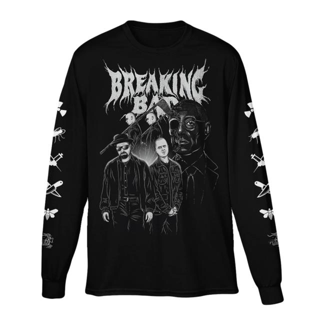 Official Breaking Bad Breaking Bad Character Long Sleeve Tshirt