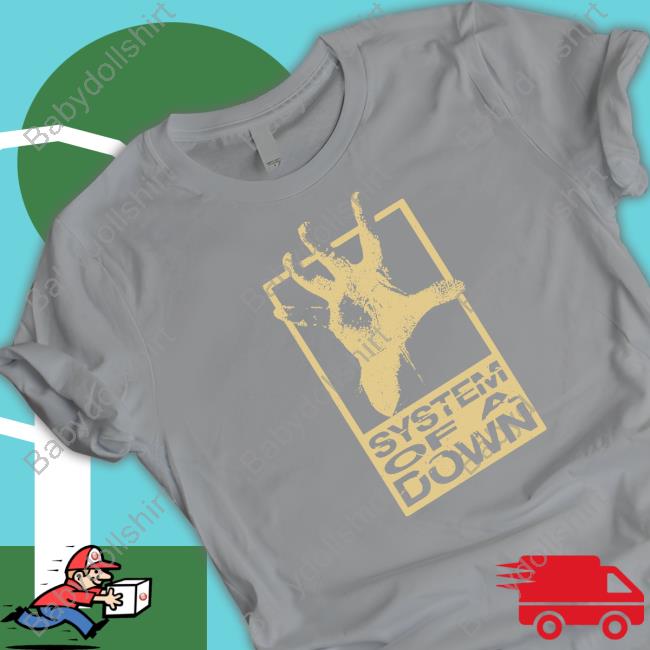 Official System Of A Down Merch Self-Titled Outside The Box Shirt