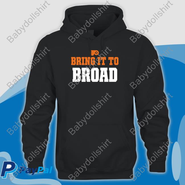 Philadelphia Flyers Bring It To Broad Tee