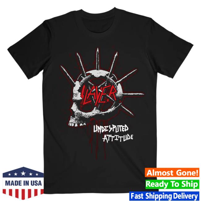 Slayer Clothing Store Shop Merch Undisputed Attitude Spike Top Shirt