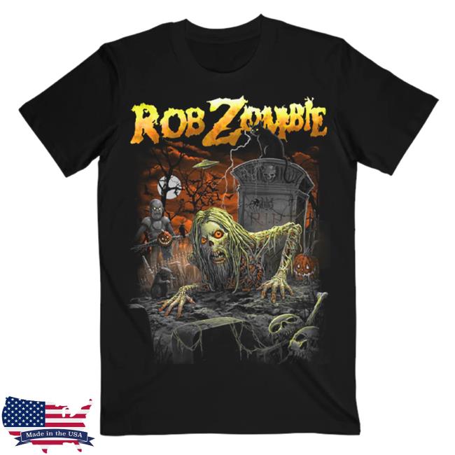 Official Rob Zombie Merch Shop Halloween Rise Shirt