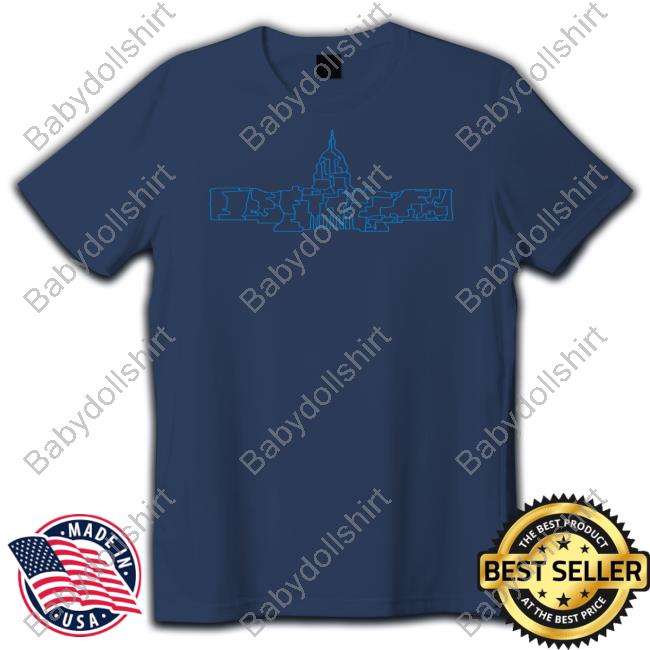 Official Democratic Redistricting Merch Gerrymandered Capitol Building Drawing Tee