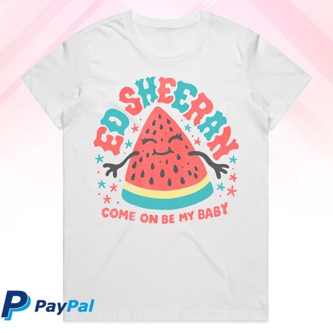 Official Ed Sheeran Merch Store Watermelon Ladies Tee