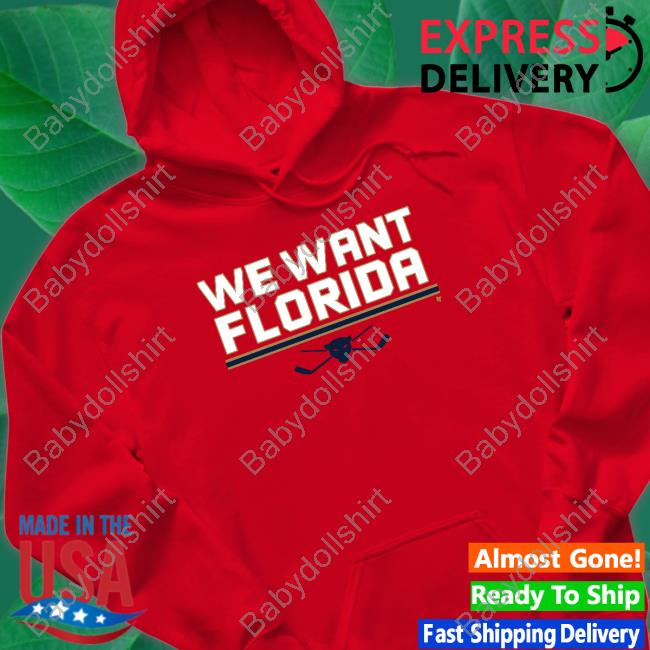 Official We Want Florida T Shirt