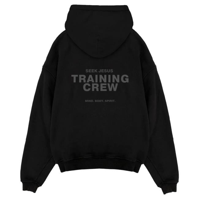 Official Seek Jesus Merch Store Seek Jesus Training Crew - Hoodies Black Seek Jesus Apparel Clothing SeekJesus