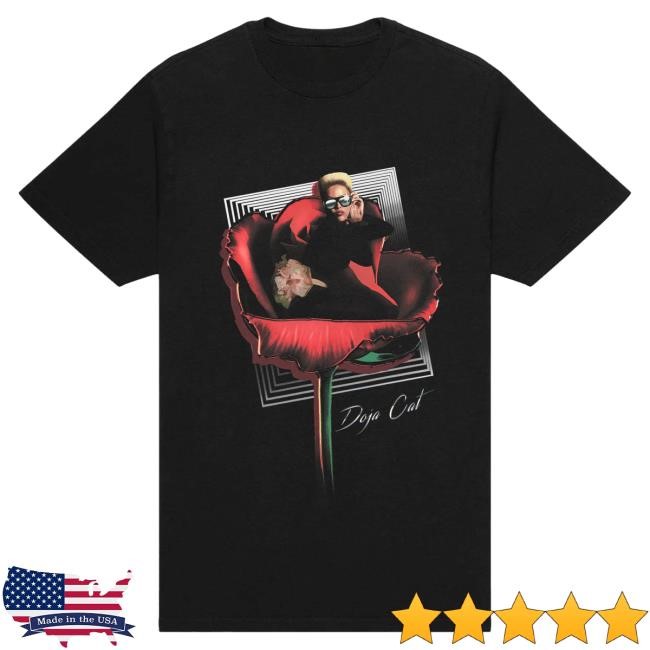 Official Doja Cat Merch Vie In Bloom Tshirt