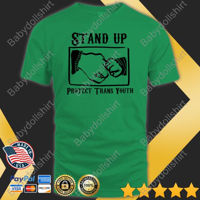 Stand Up Protect Trans Youth Long Sleeve T Shirt