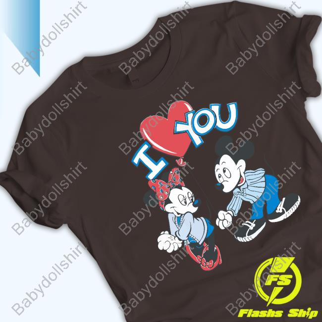 Ragstock Mickey Loves Minnie Shirt