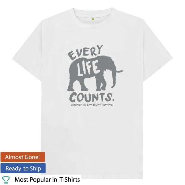 Official Hunting Every Elephant Counts Shirt