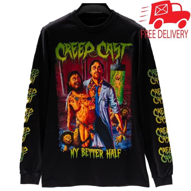 CreepCast My Better Half Crew Neck Sweatshirt CreepCast Merch