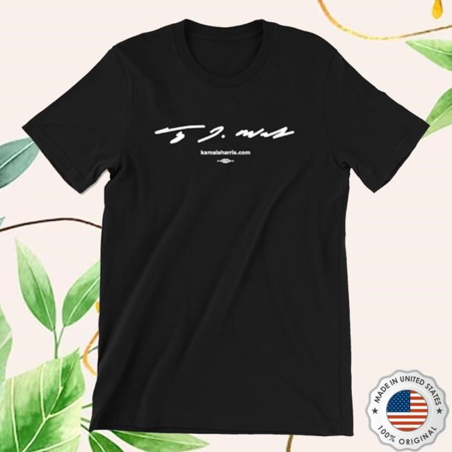 Kamala Harris Official Merch Store Tim Walz Signature New Shirt Kamala Harris x Tim Walz - Kamala Harris Clothing Shop Kamala Harris Apparel