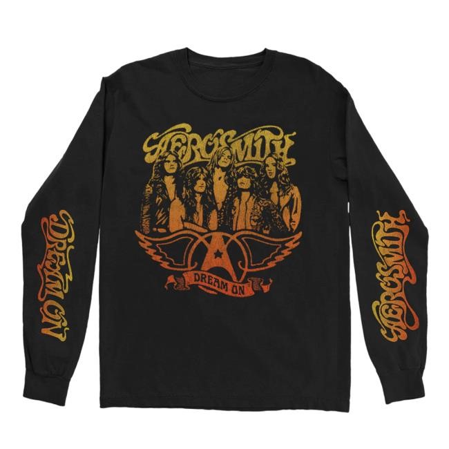 Dream On LS Shirt Aerosmith Official Store