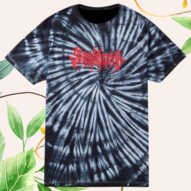 Official Svdden Death Merch Svdden Death White And Black Tie Dye Svdden Shirt 2024 SvddenDeath
