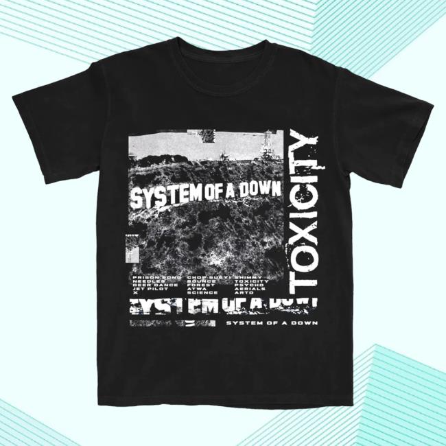 Official System Of A Down Clothing Merch Store Shop System Of A Down Photocopy Toxicity Top Shirt SystemOfADown