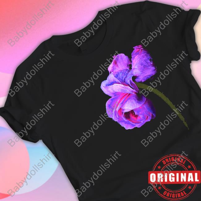 Wildside Yohji Yamamoto Purple Rose Tee